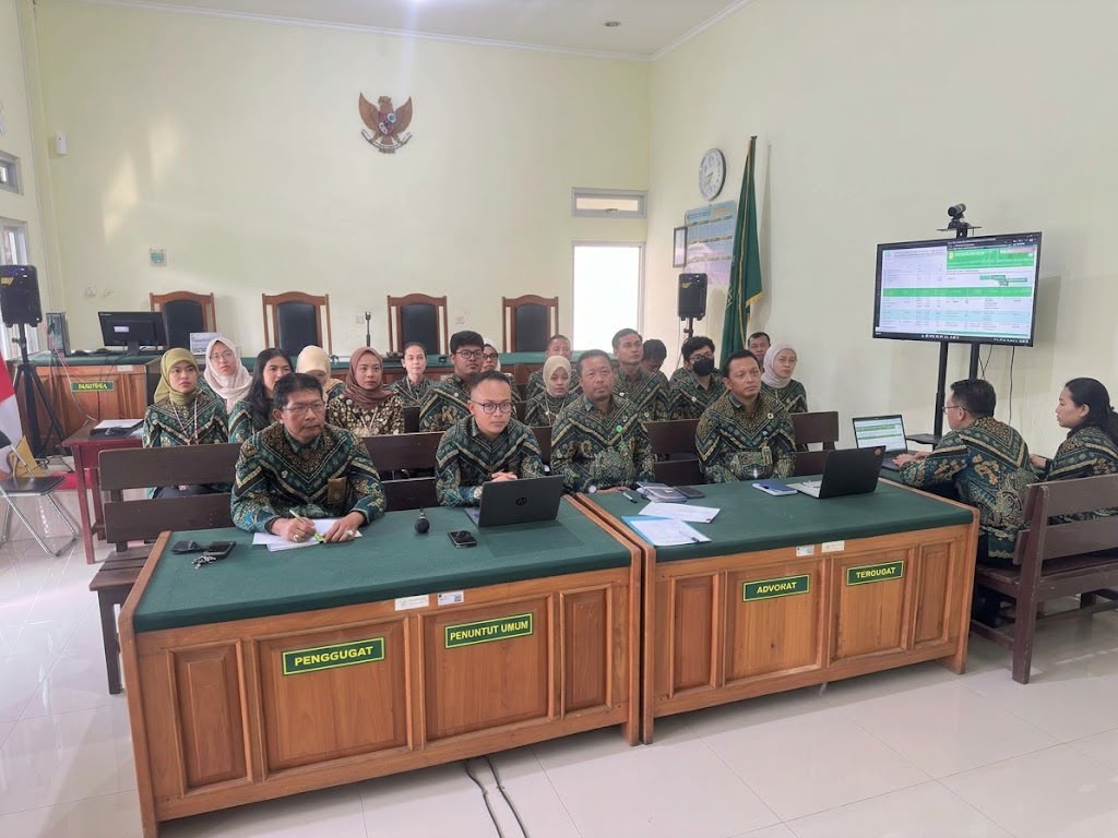 PT Samarinda Awasi Kinerja PN Tanah Grogot pada Triwulan III