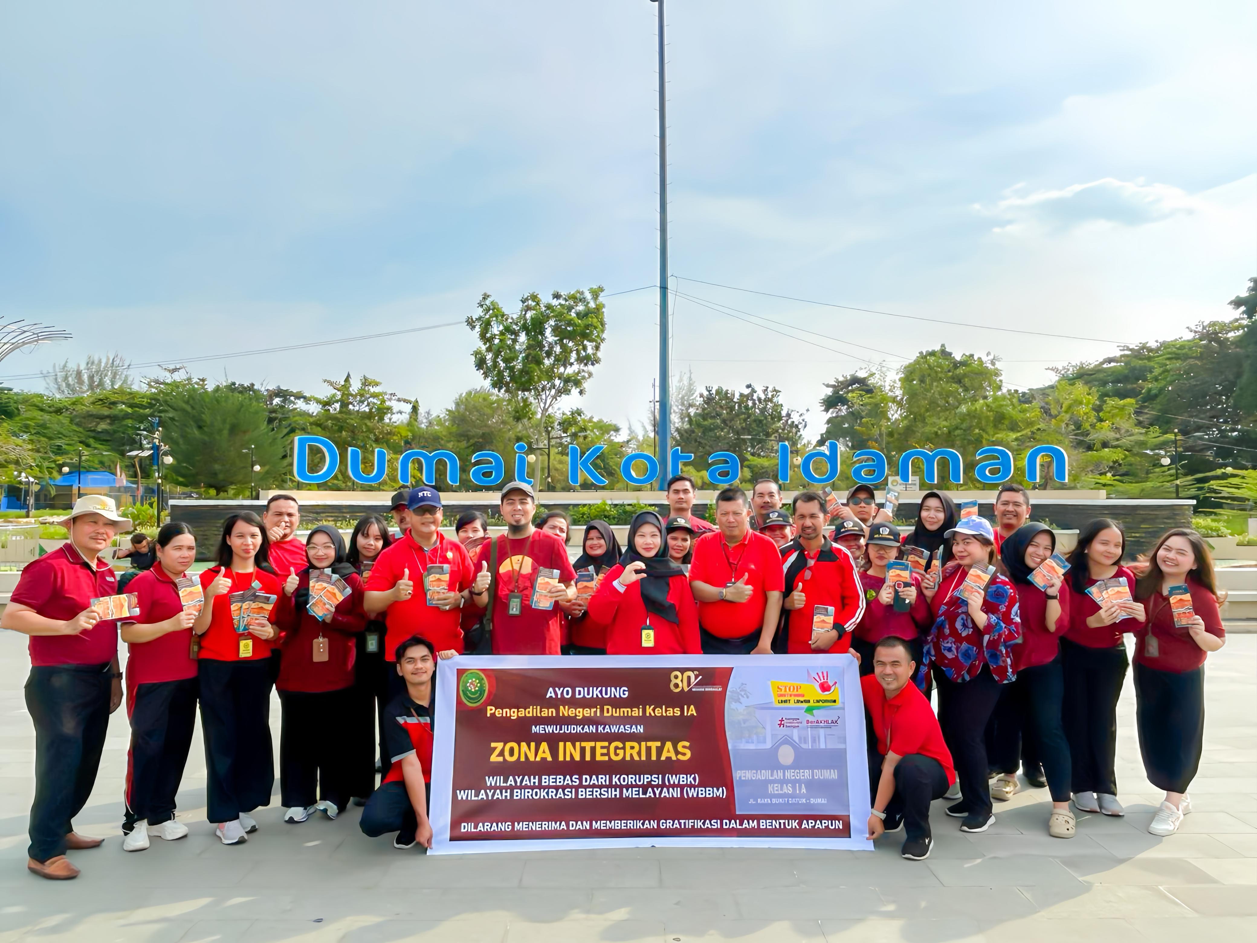 Public Campaign di Ruang Publik, PN Dumai Sosialisasikan Inovasi Layanan