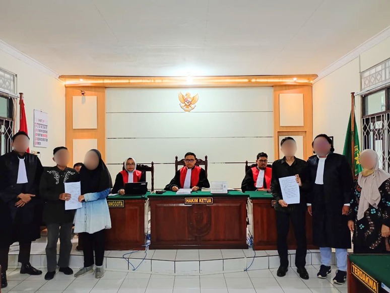 Pukul Mantan Pacar Karena Cemburu, Terdakwa Tempuh MKR Di PN Banjarbaru Kalsel