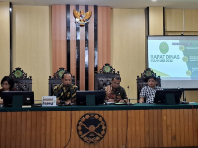 Raih Peringkat 1 EIS, Ketua PN Tahuna Tegaskan Makna Syukur dan Kedisiplinan