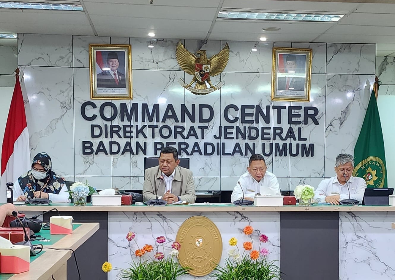 Rakor Dandapala: Program Kerja Jambore Media Peradilan Hingga Benchmarking ke Google