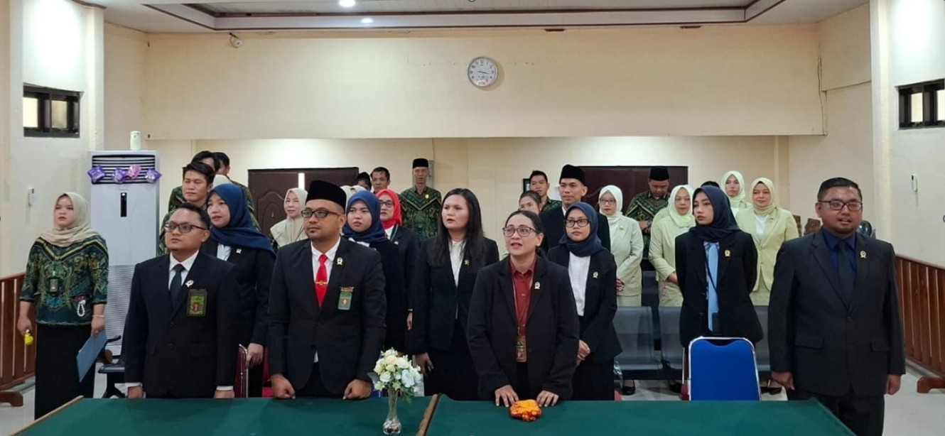 Rayakan HUT MA, PN Manna Launching Mars Peradilan Luhur, Indonesia Makmur