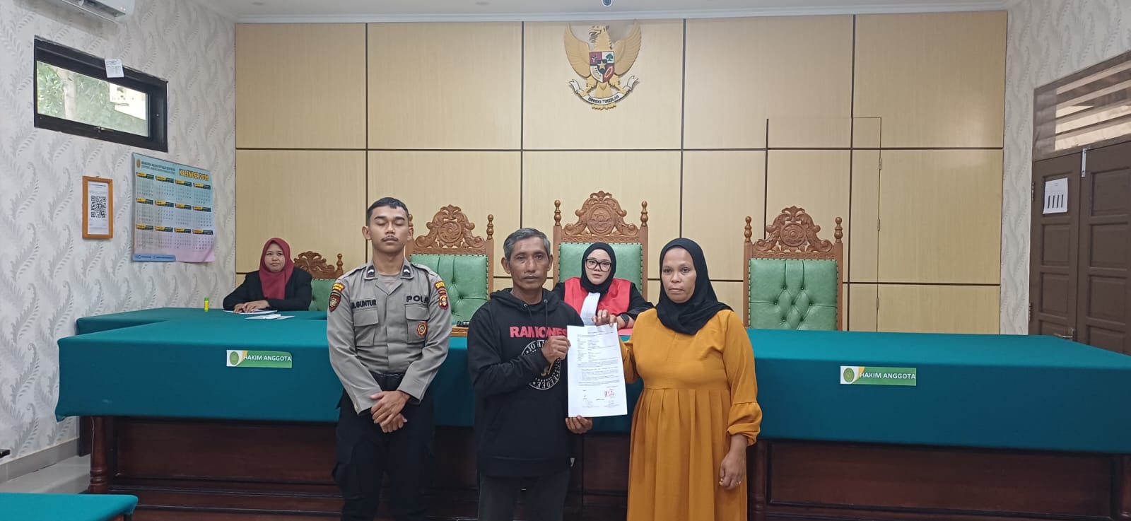 Restoratif dan Edukatif, PN Bontang Putus Perkara dengan Pidana Pengawasan