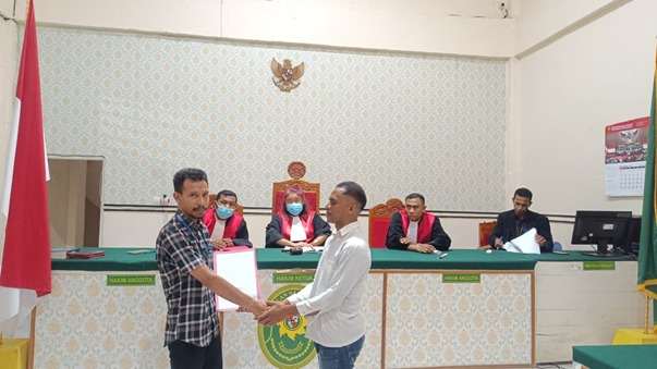 Restorative Justice Perdana, PN Atambua Putus Perkara Pidana Pencurian