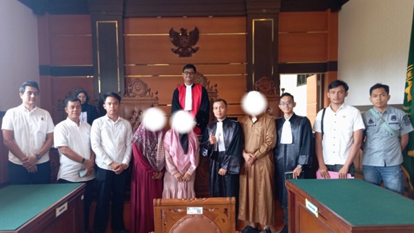 Saling Lapor Lalu Memaafkan, Pelaku Divonis Pidana Percobaan di PN Pulau Punjung