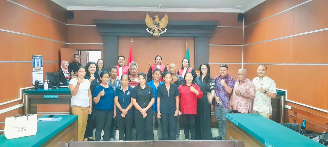 Saling Sepakat tentang Obyek Sengketa, PN Manado Sahkan Akta Perdamaian