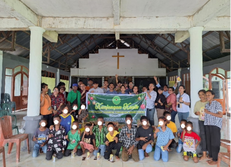 Sambut Natal dengan Kunjungan Kasih, Warga PN Sorong Diajak Peduli Sesama