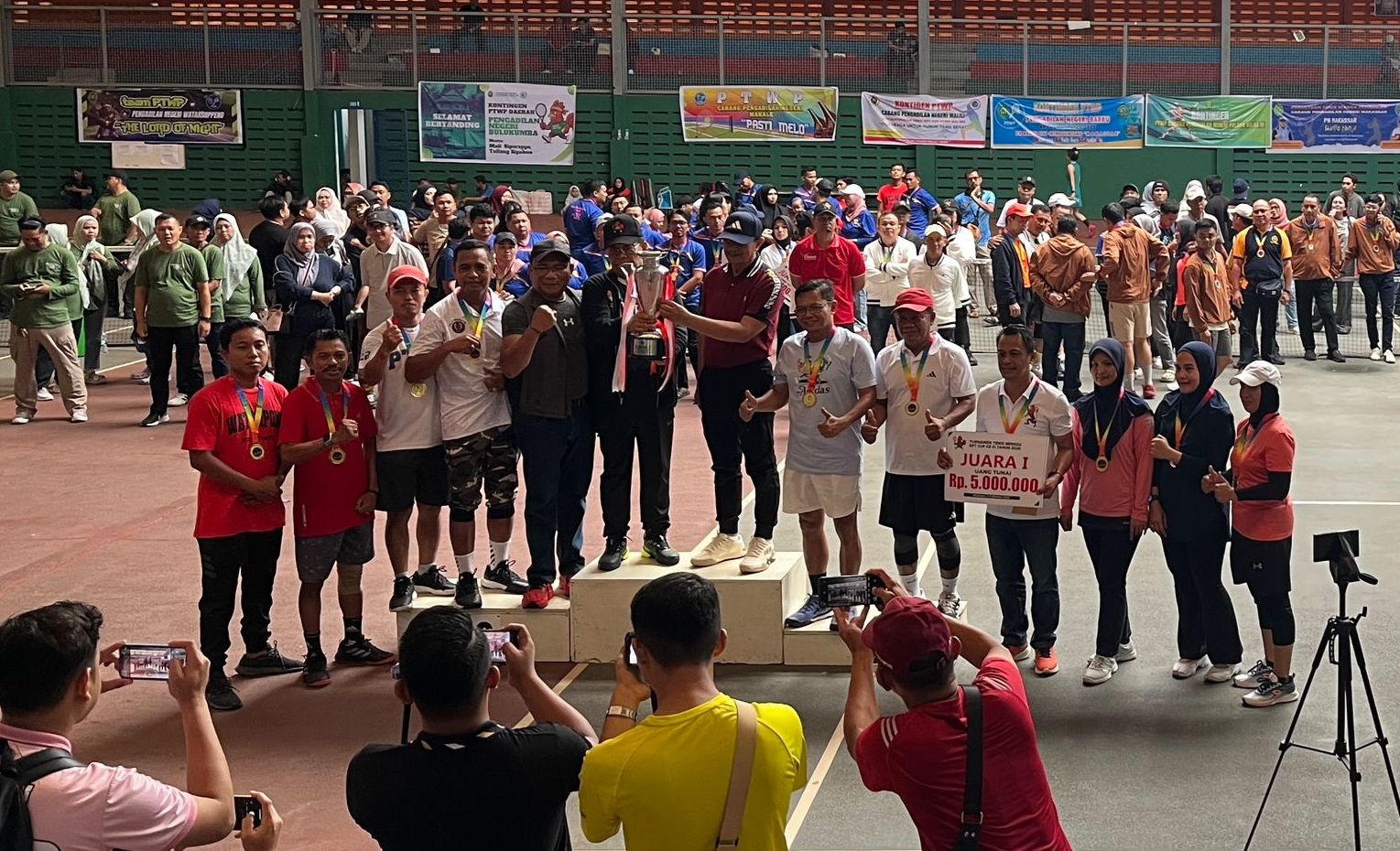Selamat ! Tim Gabungan PN Sungguminasa dan PN Watampone Juara I PTWP Cabang Sul-Sel