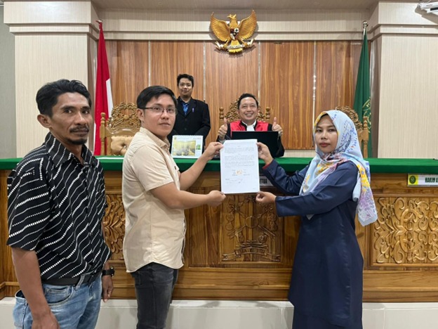 Sengketa Cessie Rp60 Juta Damai di PN Singkawang