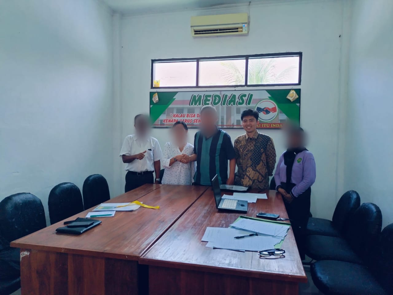 Sengketa Lahan Pertanian Berujung Damai Di PN Unahaa, Usai Ganti Rugi Uang & Tanah