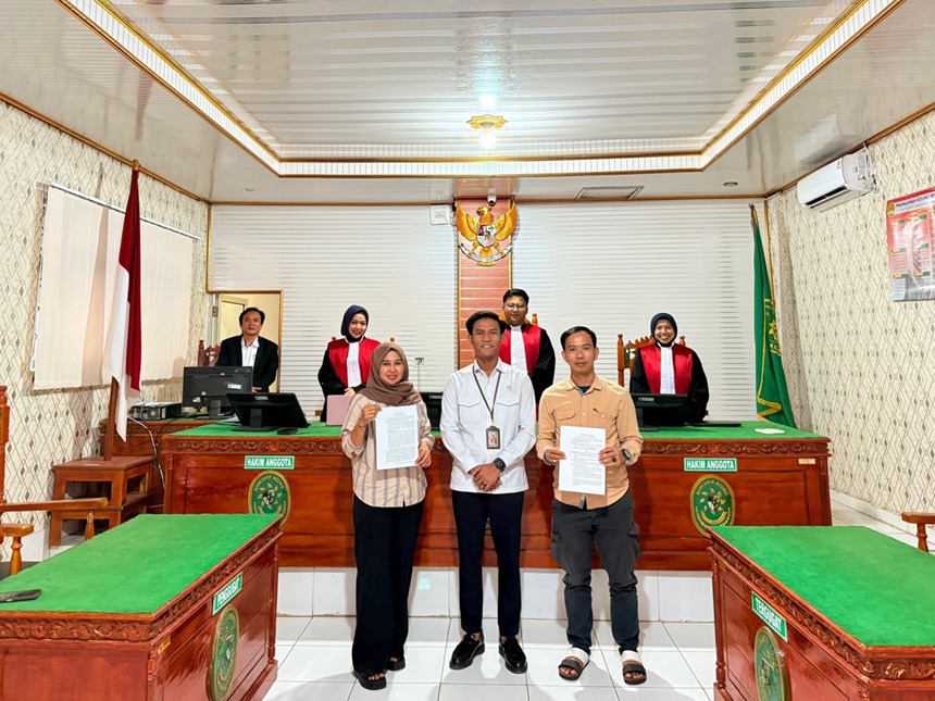 Sengketa Pembelian Truk Second 250 Juta Berakhir Damai di PN Blambangan Umpu