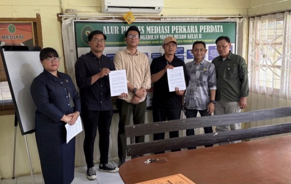 Sengketa Perdata yang Libatkan Perusahaan Kredit Berakhir Damai di PN Muaro