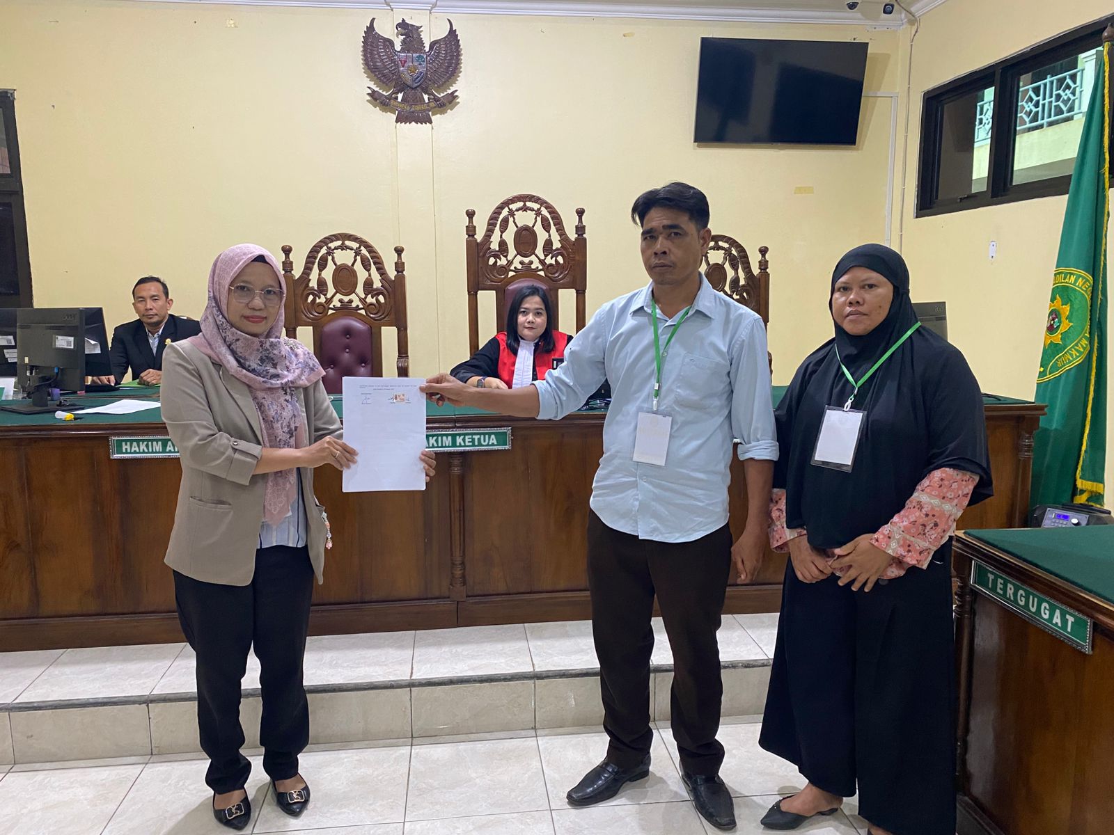Sengketa Tunggakan Pinjaman Rp 104 Juta Berujung Damai di PN Arga Makmur