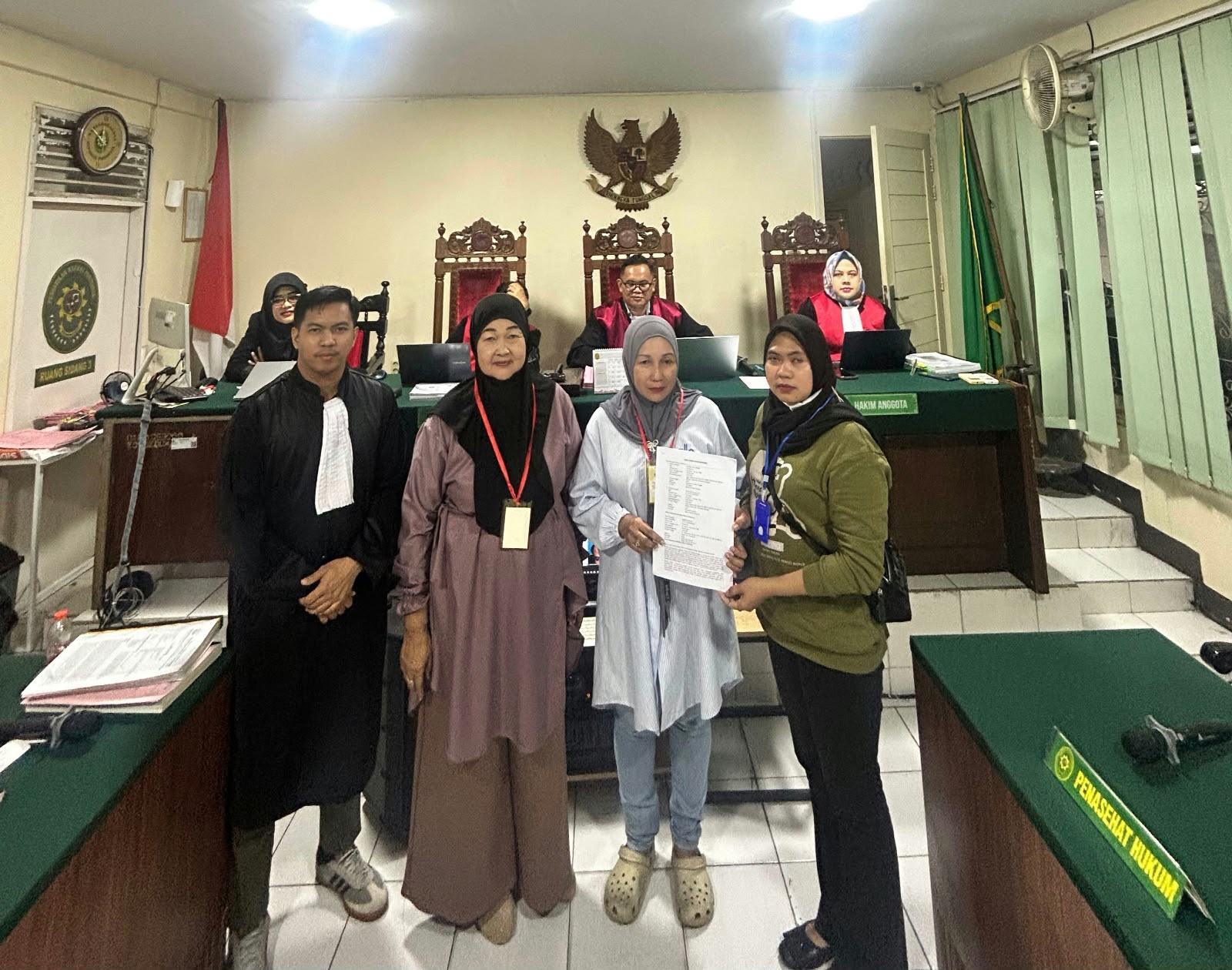Sepakat Ganti Rugi Rp8 Juta, Terdakwa Berdamai dengan Korban di PN Pontianak