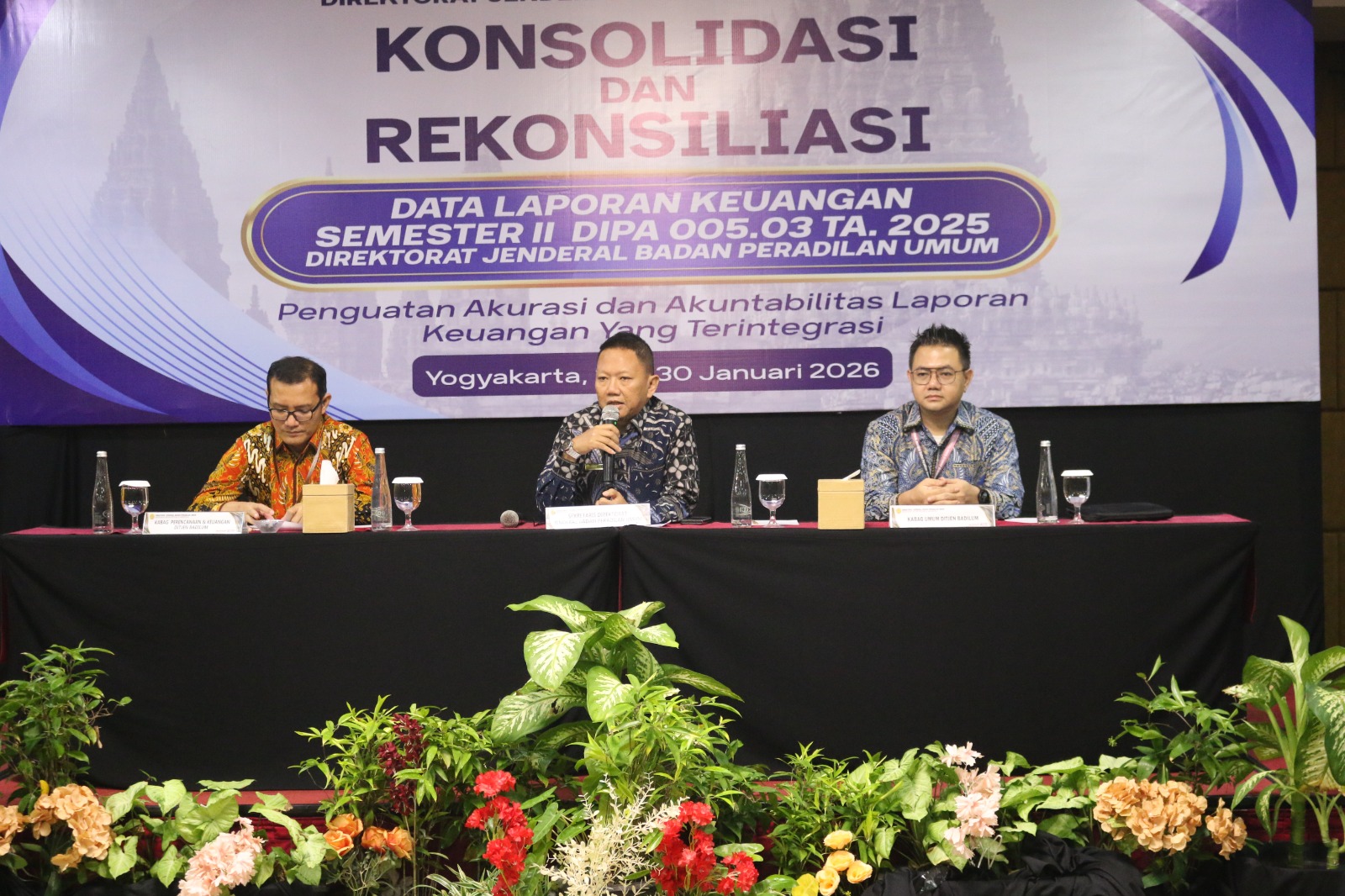 Sesditjen: Badilum Konsisten Pertahankan Akuntabilitas Laporan Keuangan Yang Transparan & Profesional