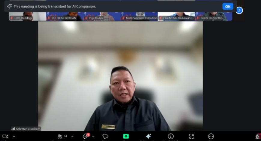 Sesditjen Badilum: Podcast Badilum Sarana Peningkatan Kualitas Kompetensi