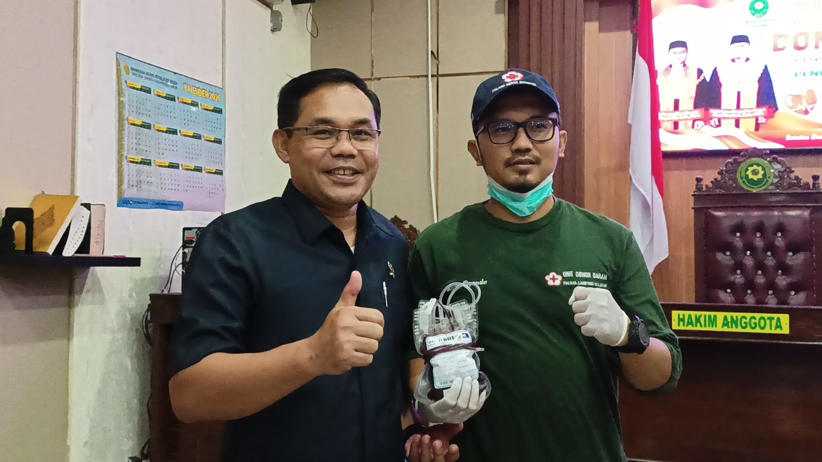 Setetes Darah, Sejuta Harapan! PN dan PA Kalianda Kompak Gelar Aksi Kemanusiaan