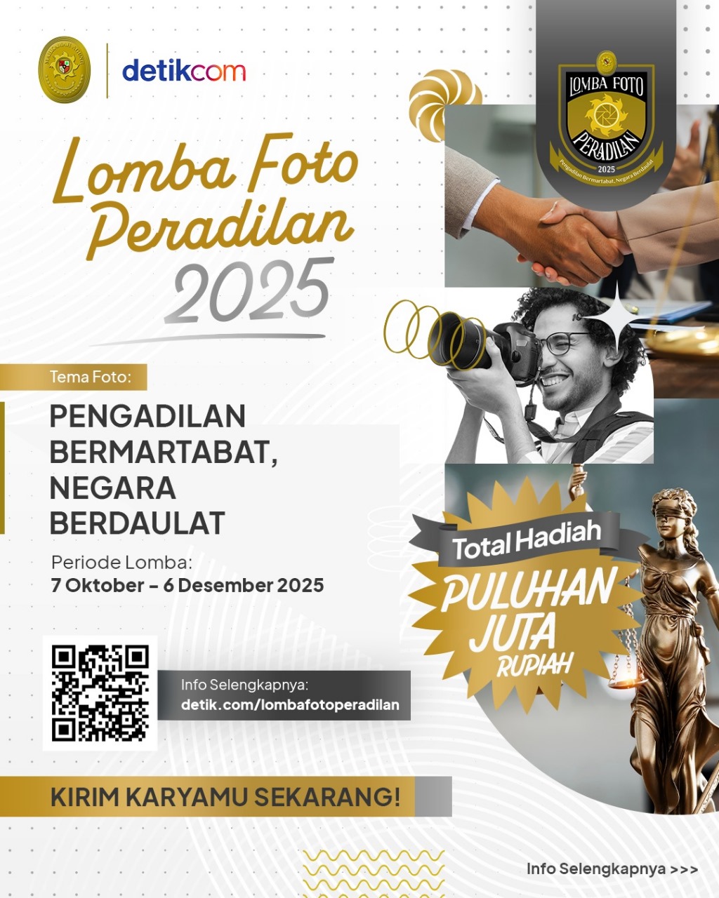 Siapkan Kameramu, Ayo Daftar Lomba Foto Peradilan 2025