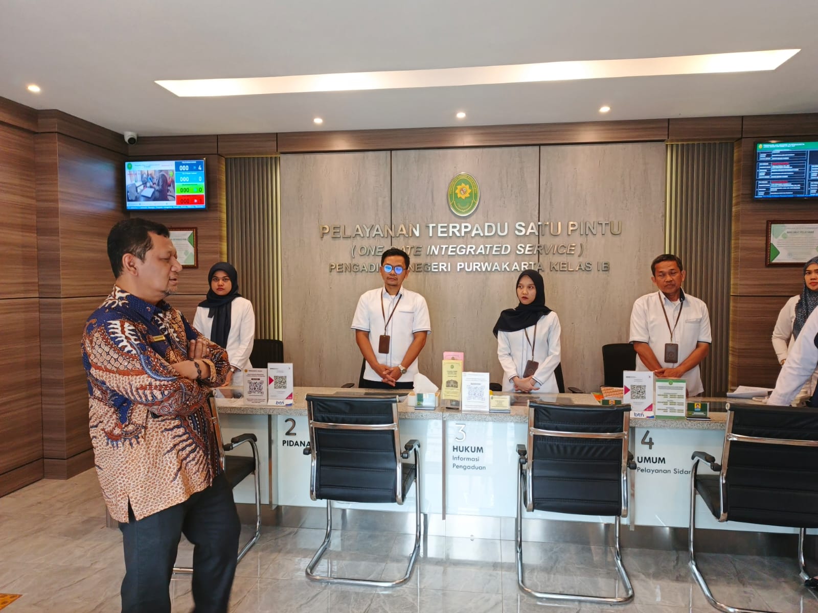 Sidak PN Purwakarta, Dirjen Badilum Ingatkan Area Steril Penunjang Integritas