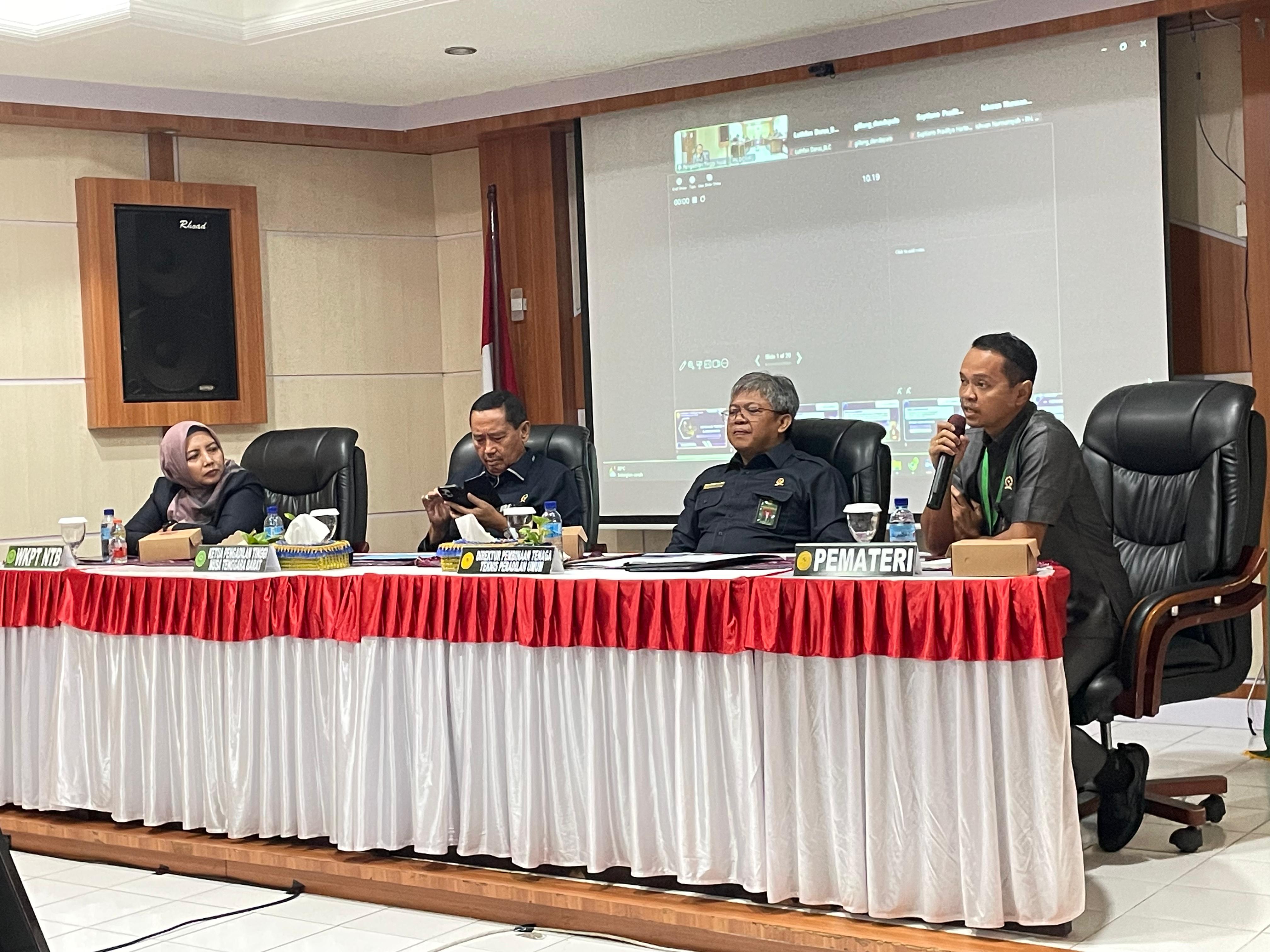 Simak Alur Penilaian e-Eksaminasi Badilum di PT NTB!