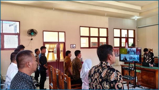 Sinergi Dua Pengadilan, PN Buol Lakukan Studi Banding Daring ke PN Tasikmalaya