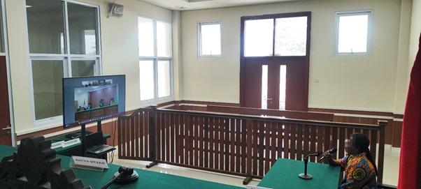 Sinergi & Kolaborasi PN Dobo Maluku Fasilitasi Sidang Virtual PA Tual
