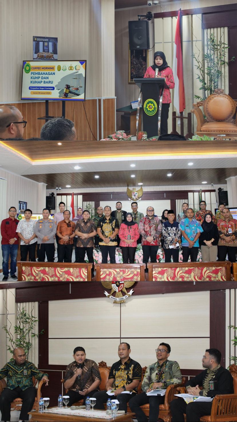 Sinergi Lintas Lembaga, PN Kuningan Perkuat Pemahaman KUHP & KUHAP Baru