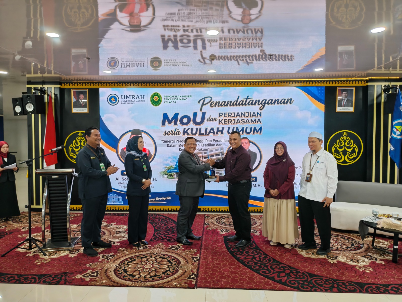 Sinergi PN Tanjung Pinang dengan UMRAH Dalam Wujudkan Keadilan & Kepastian Hukum