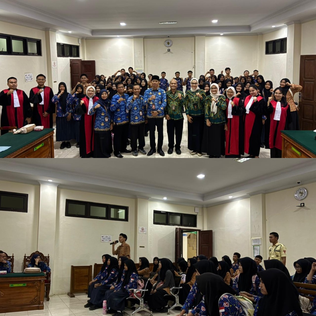 Study Tour ke PN Tubei, Siswa SMA 1 Lebong Intip Langsung Dunia Peradilan