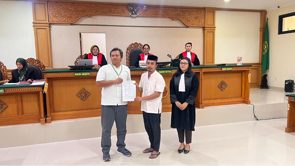 Tak Jadi Bawa Sepatu Curian, Perkara Berakhir Damai lewat MKR di PN Negara