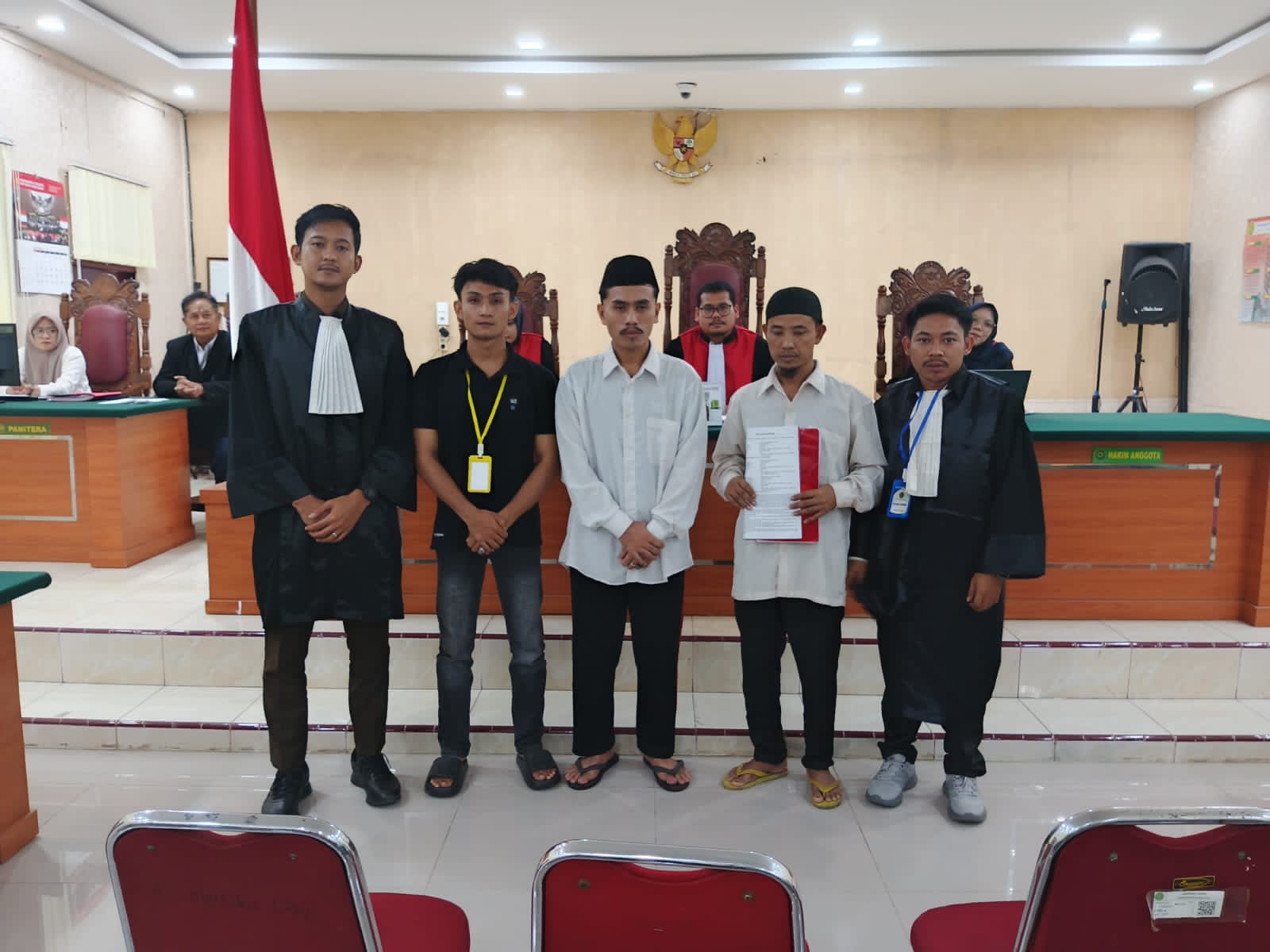 Tak Tuntut Kerugian & Korban Maafkan Pengeroyok, PN Tembilahan Terapkan RJ