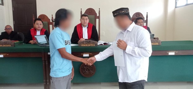 Tegang! Paman Tebas Ponakan, PN Pangkajene Akhiri dengan Restorative Justice
