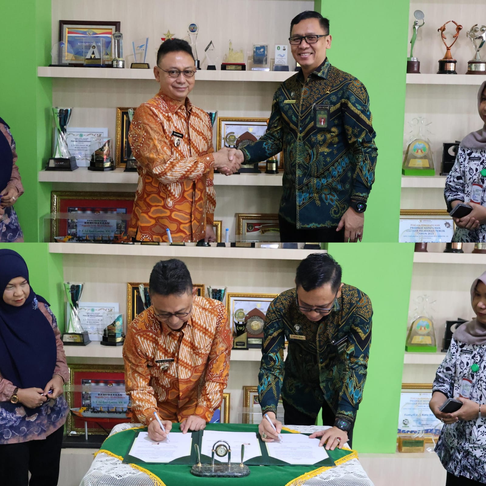 Teken MoU, Pemkot & PN Pontianak Perkuat Layanan Publik Terpadu