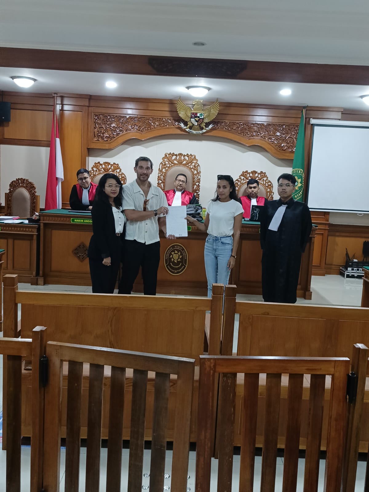 Terapkan RJ dalam Kasus KDRT, PN Gianyar Berhasil Pulihkan Rumah Tangga Terdakwa