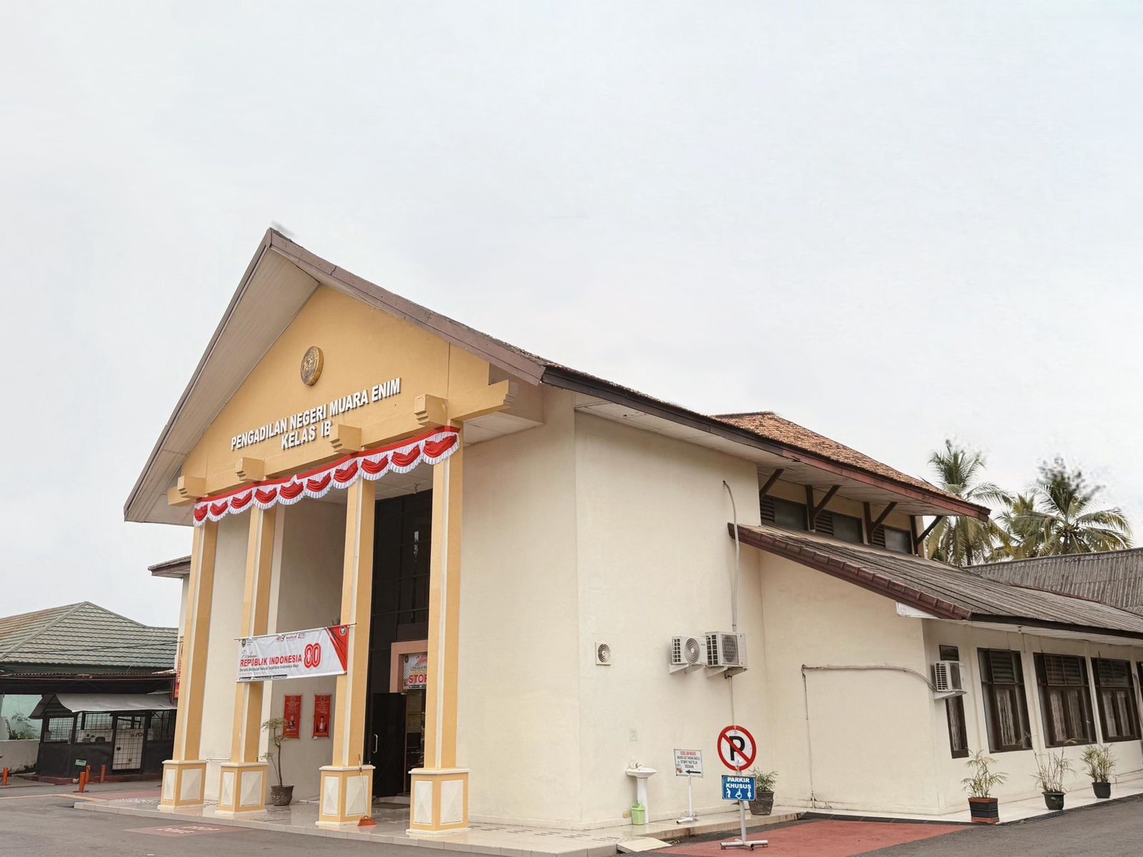 Terinspirasi dari Rumah Adat, Ini Filosofi Atap Gedung PN Muara Enim Sumsel