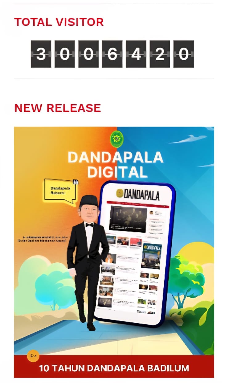 Terus Berinovasi! DANDAPALA Tembus 3 Juta Pengunjung