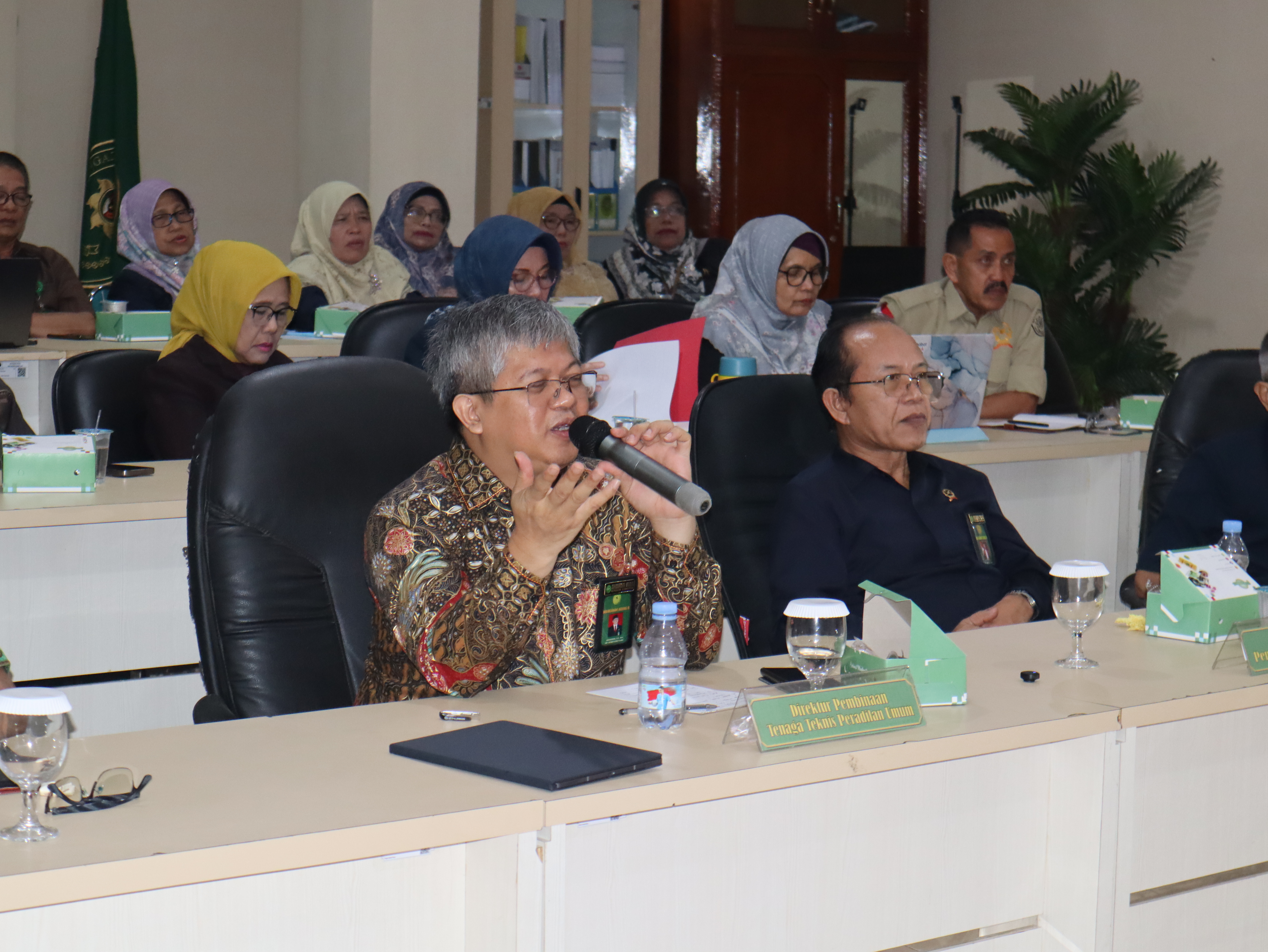Tingkatkan Kapasitas Tenaga Teknis, Dirbinganis Badilum Sosialisasikan BLC