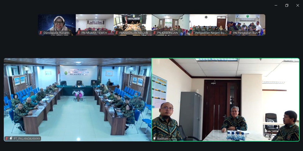 Tingkatkan Kualitas & Integritas, PT Palangkaraya Gelar Bimtek Percepatan Perkara