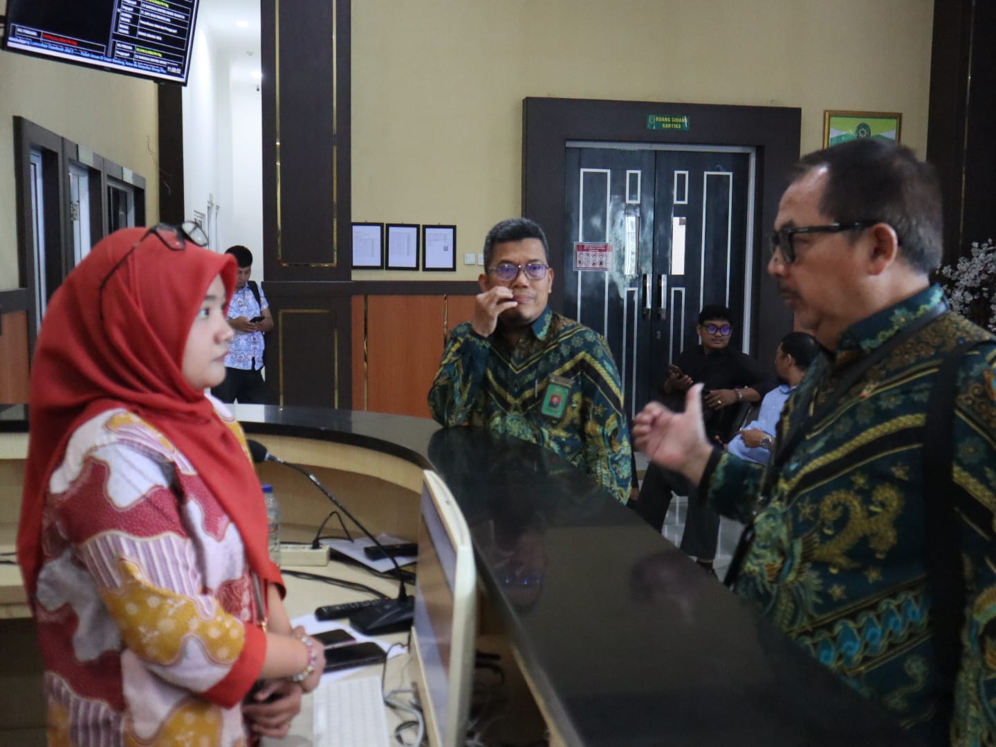 Tingkatkan Kualitas Layanan, Ketua PT Padang Gelar Sidak Lagi ke PN Padang
