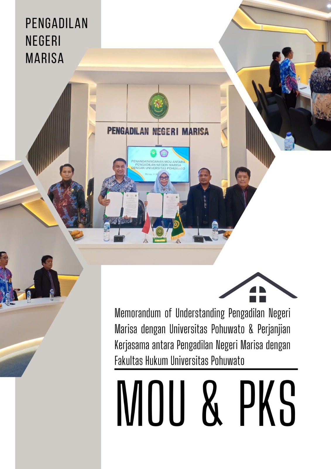 Tingkatkan Kualitas SDM, PN Marisa Lakukan Kerjasama dengan Universitas Pohuwato