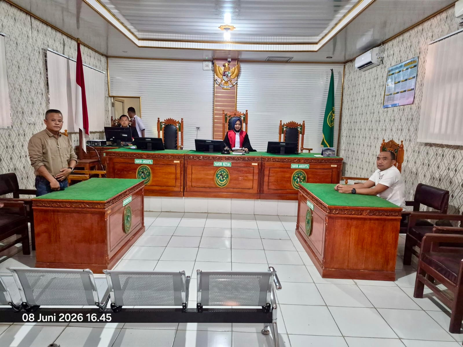 Tok! PN Blambangan Umpu Tolak Praperadilan Polisi Tersangka Narkotika