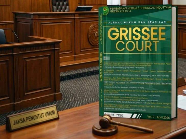 Tradisi Akademik di Peradilan, PN Gresik Luncurkan Jurnal Grissee Court Edisi April 2026