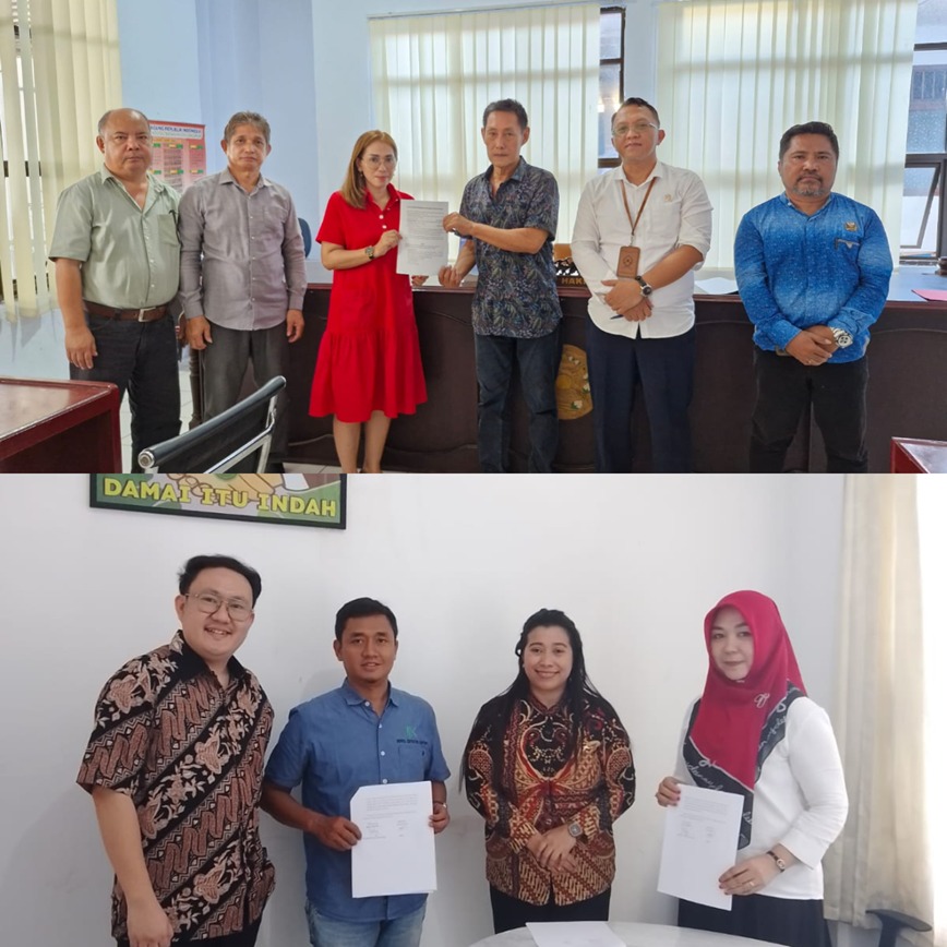 Tuntaskan 2 Perkara Lewat Perdamaian, PN Bitung Selesaikan Sengketa Secara Efektif Dan Efisien