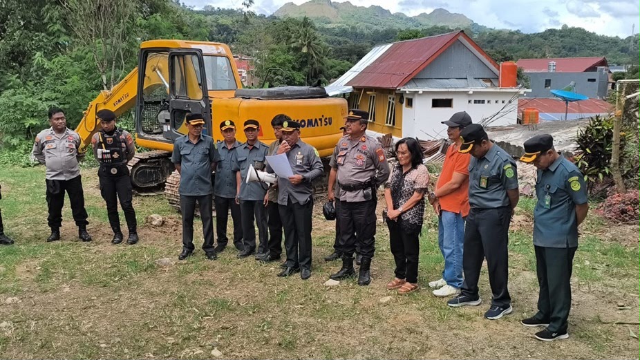 Tuntaskan Eksekusi Ke-12 Tahun Ini, PN Makale Sulsel Laksanakan Eksekusi Riil