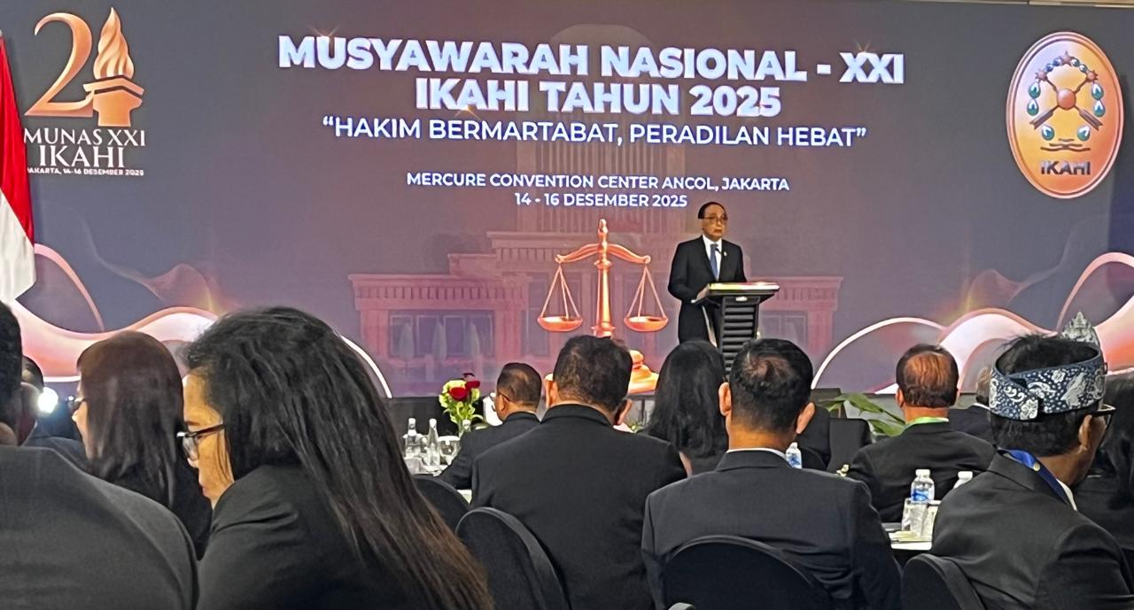 Tutup Munas, Ketua MA Pesan Agar IKAHI Jadi Penjaga Kehormatan Profesi Hakim