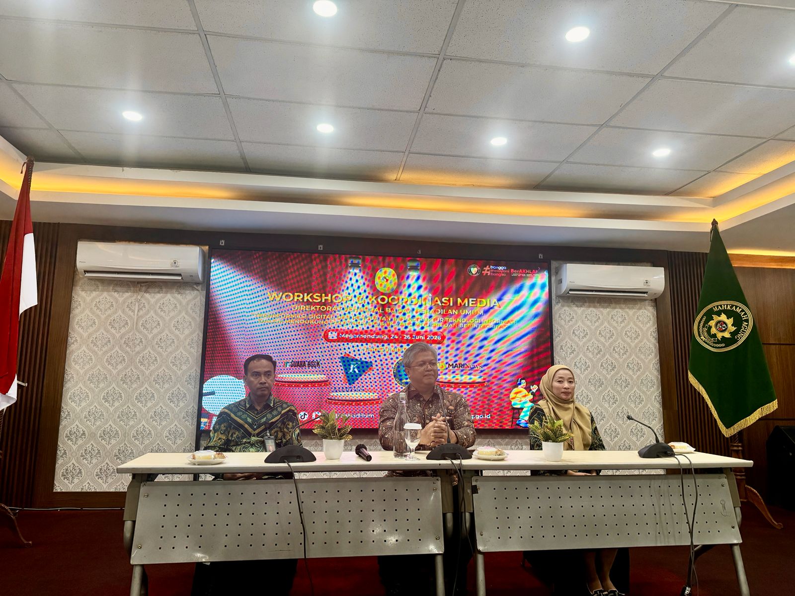 Tutup Workshop Badilum,  Dr Hasanudin Tekankan Kolaborasi & Integritas Fondasi Kepercayaan Publik
