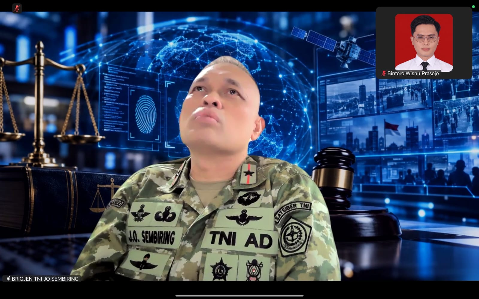 Wajah Narasumber Tiba-Tiba Berubah Jadi Kapusdiklat, Ini Bahaya Deepfake