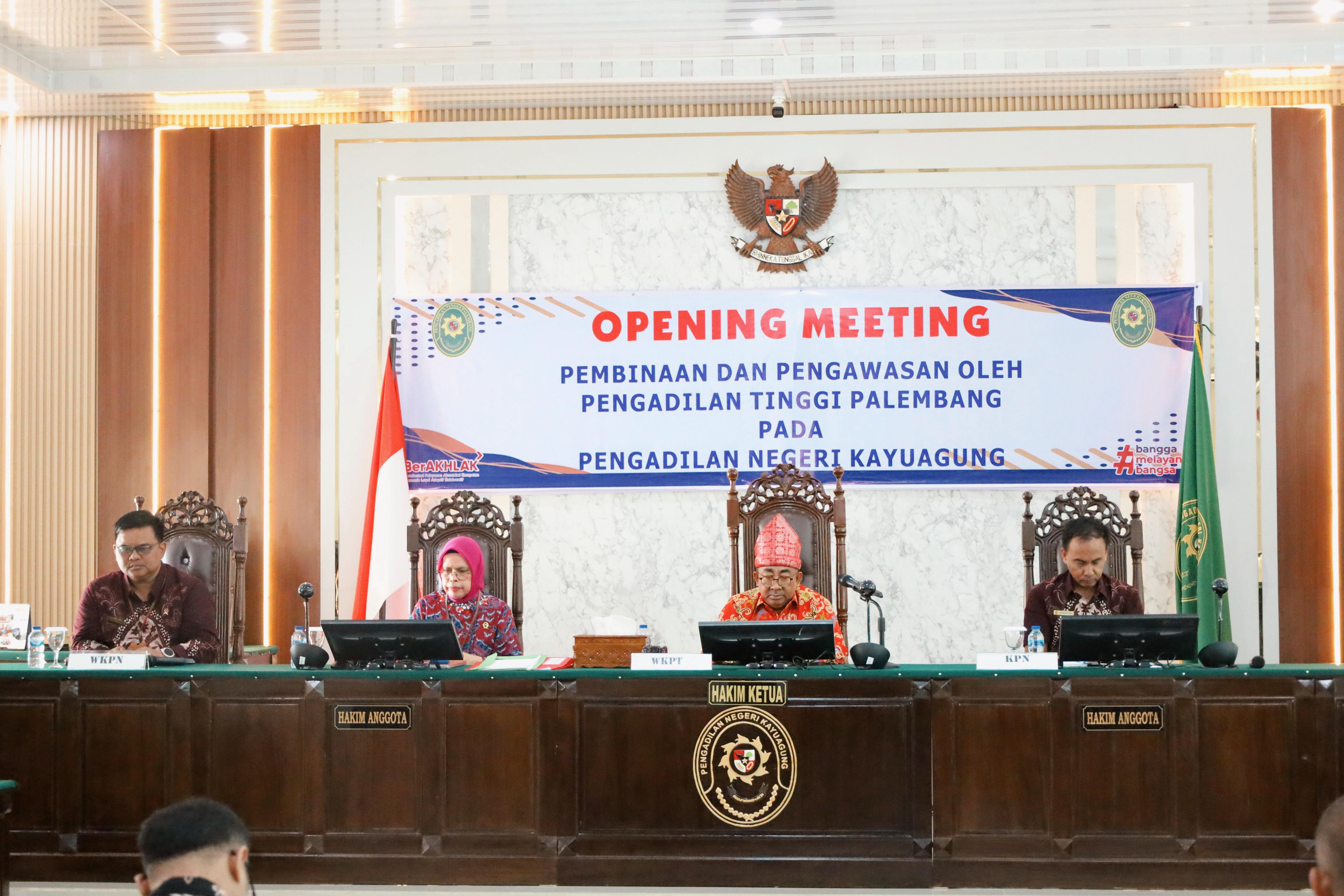 Wakil Ketua PT Palembang Kenalkan Wastitama di PN Kayuagung, Apa Itu?