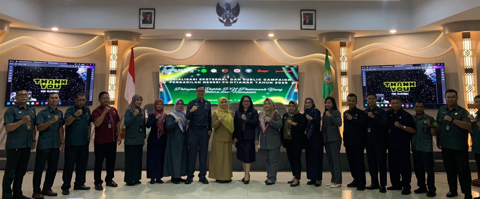 Wali Kota Pontianak Dukung Integritas & Anti Penyuapan di PN Pontianak