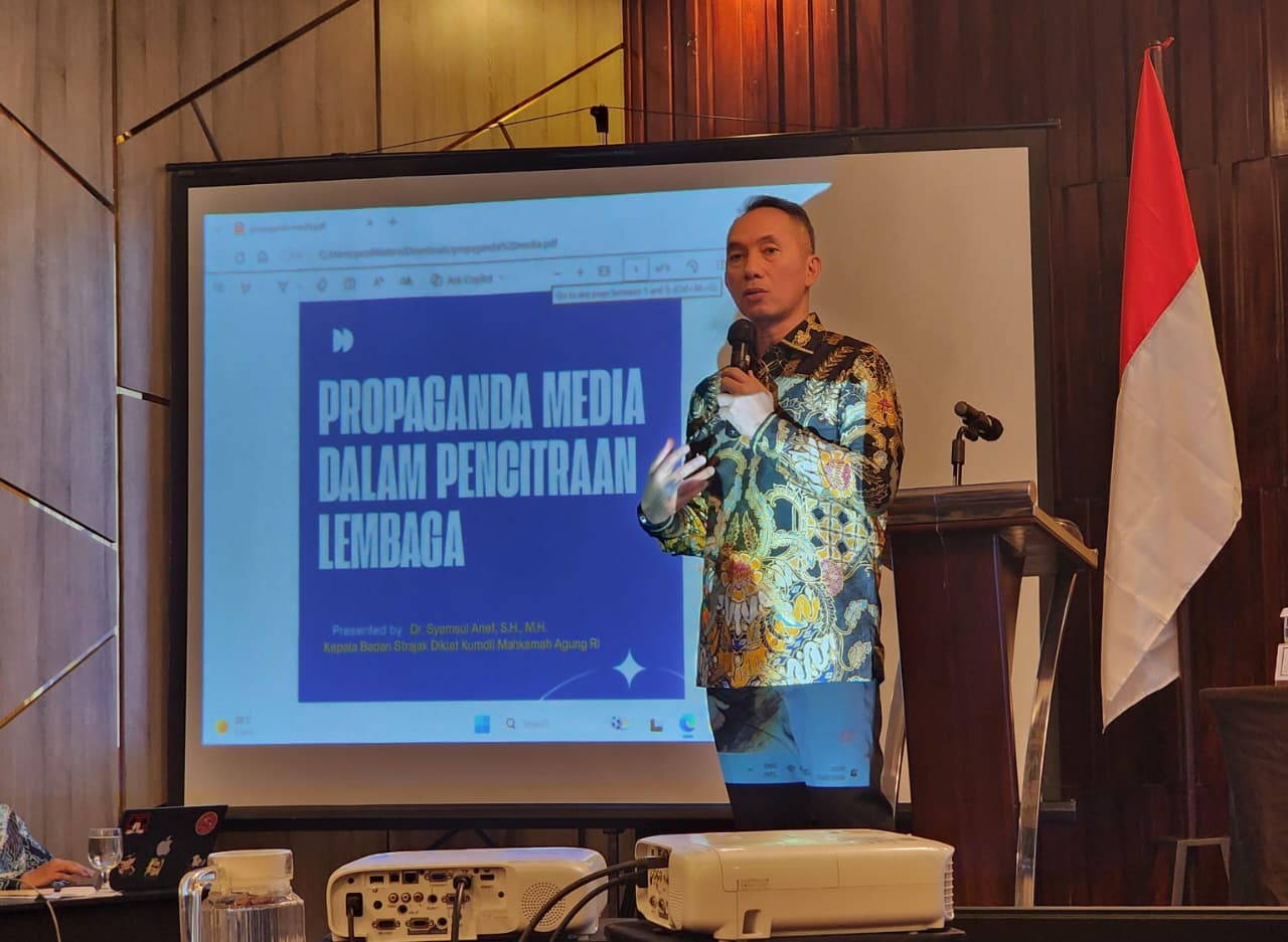 Workshop Jurnalistik MA, Kepala BSDK MA Kupas Strategi Propoganda Media Lembaga